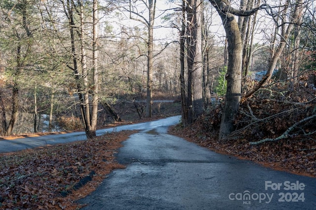 view of road