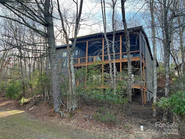 view of rear view of house