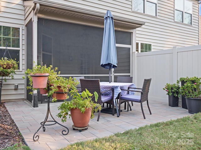 view of patio / terrace