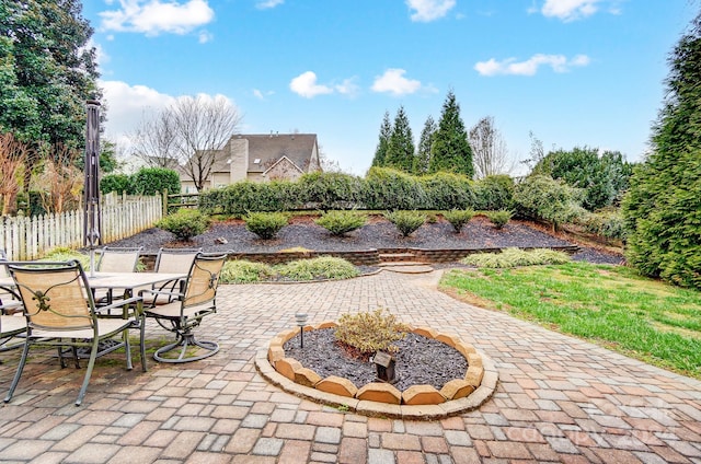 view of patio