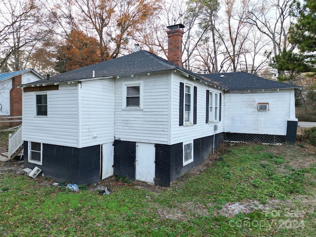 view of back of property