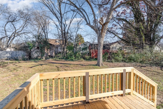 view of deck