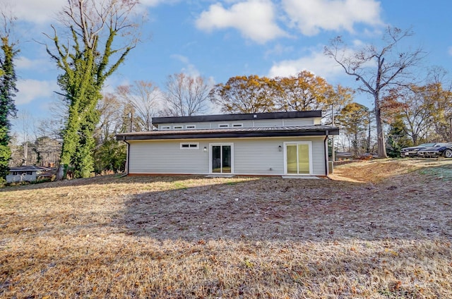 view of rear view of house