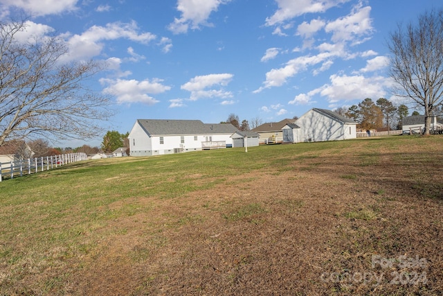 view of yard