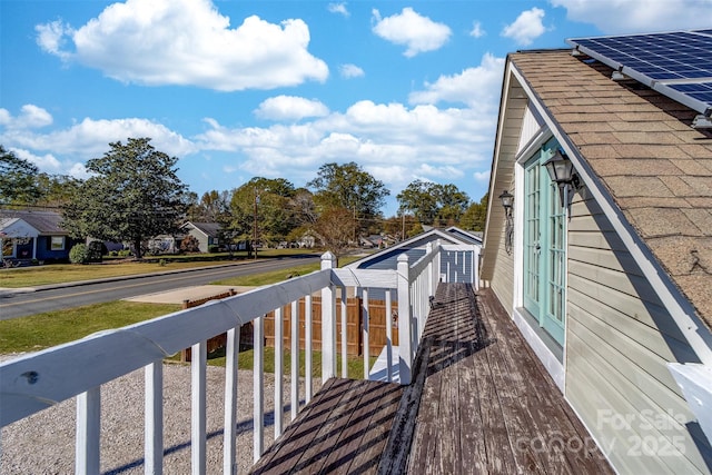 view of deck