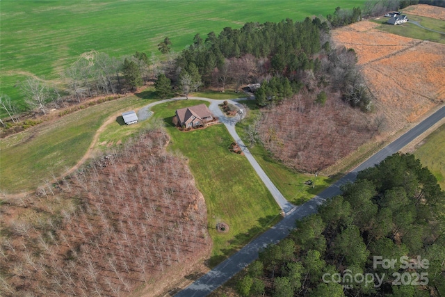 158 White Rd, Wadesboro, NC 28170 - bird's eye view with a rural view
