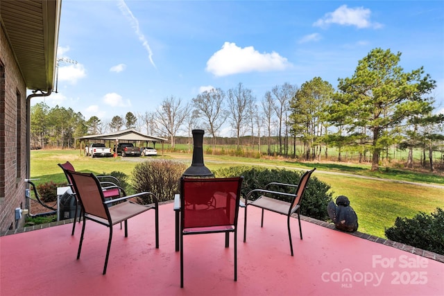 158 White Rd, Wadesboro, NC 28170 - view of patio / terrace