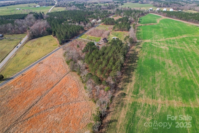 158 White Rd, Wadesboro, NC 28170 - drone / aerial view featuring a rural view