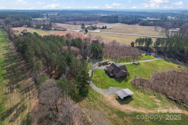 158 White Rd, Wadesboro, NC 28170 - drone / aerial view featuring a rural view