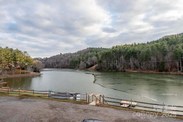 property view of water