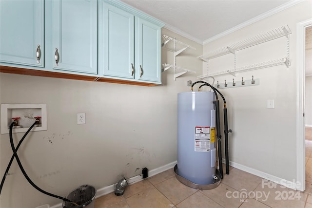 utilities featuring electric water heater