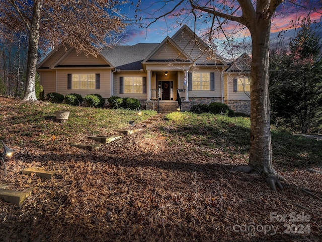 view of craftsman-style home