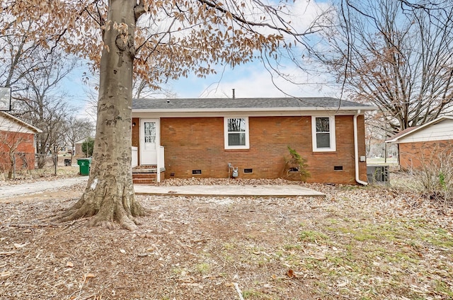 view of rear view of property