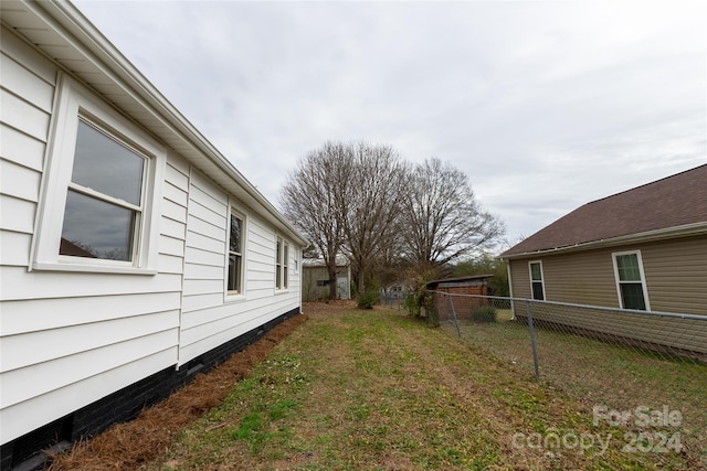 view of yard