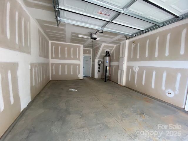 1615 Polk St Unit Eqx0208, Charlotte, NC 28206 - garage featuring water heater and a garage door opener