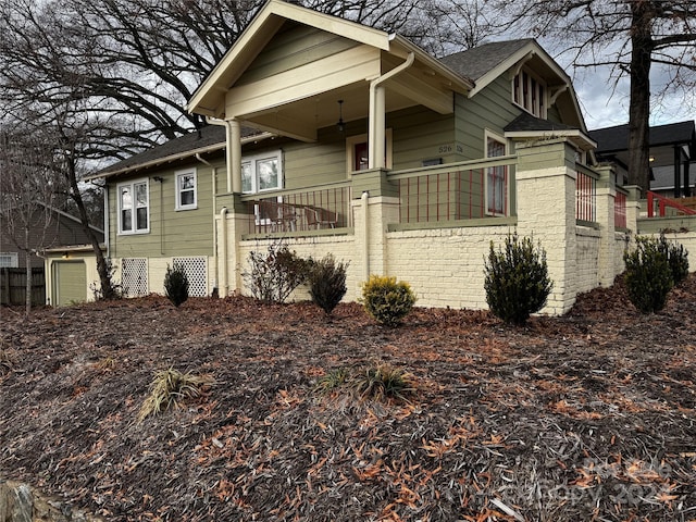 view of front of house