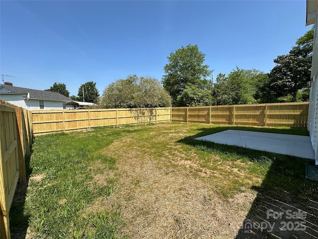 613 Buffalo St, Shelby, NC 28150 - view of yard with a patio and a fenced backyard