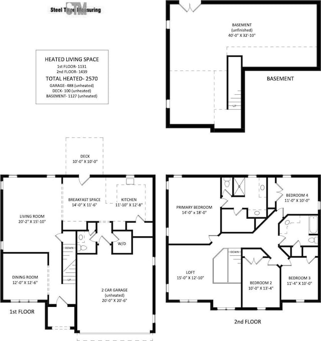 1304 Pleasant Plains Rd, Matthews, NC 28105 - property floor plan