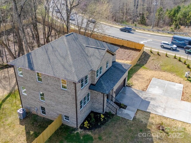 1304 Pleasant Plains Rd, Matthews, NC 28105 - aerial view of property and surrounding area
