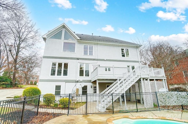 view of rear view of house