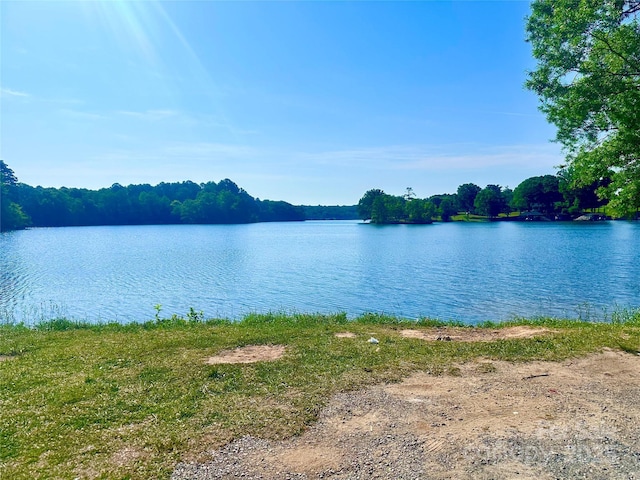 property view of water