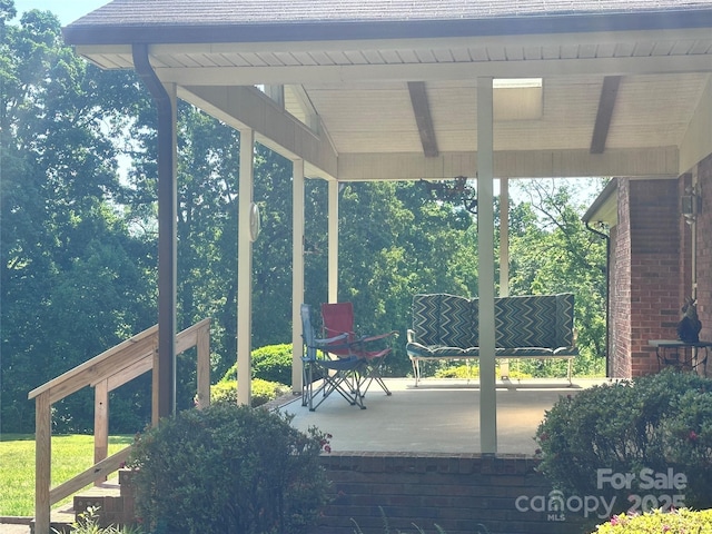 view of patio