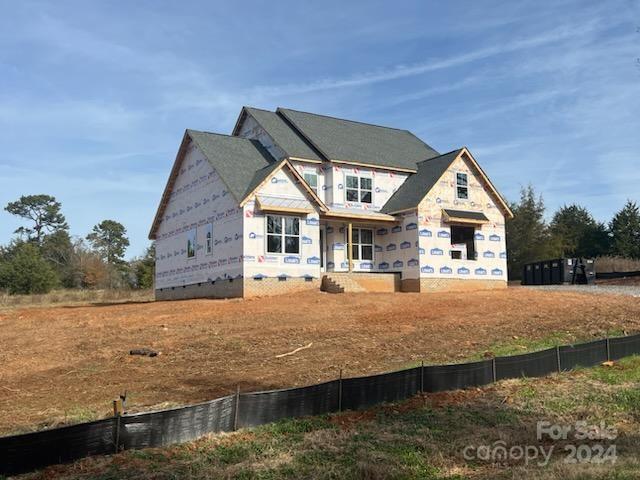 view of property in mid-construction