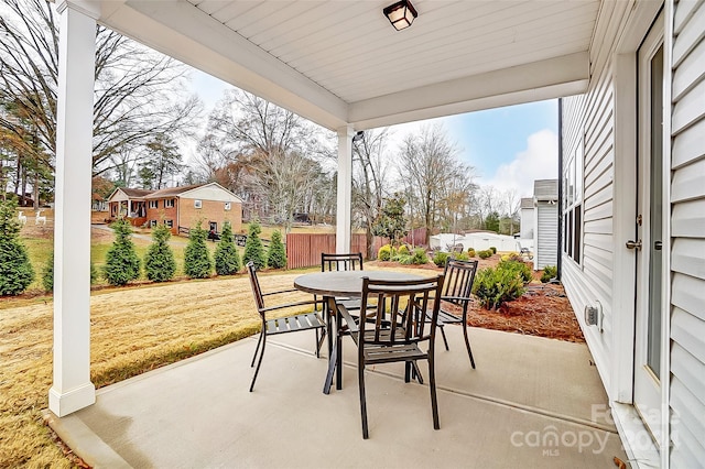 view of patio / terrace