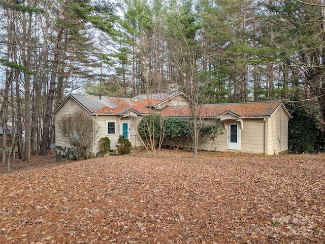 view of ranch-style house