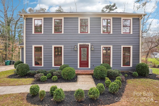 view of colonial house