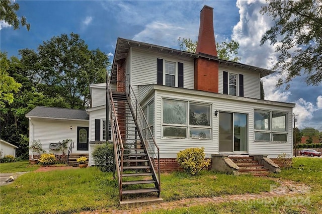 view of back of house