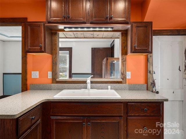 kitchen featuring sink