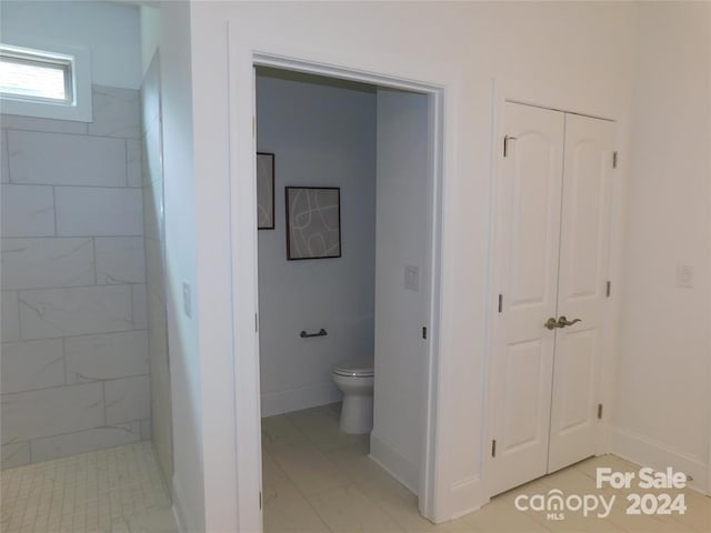 bathroom with toilet