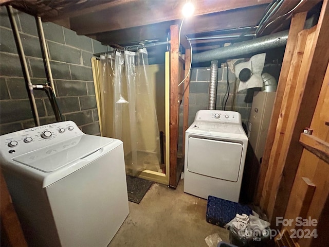 view of laundry area