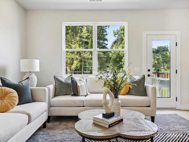 view of living room