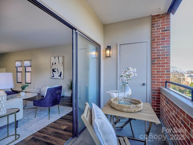 224 N Poplar St Unit 19, Charlotte, NC 28202 - view of balcony