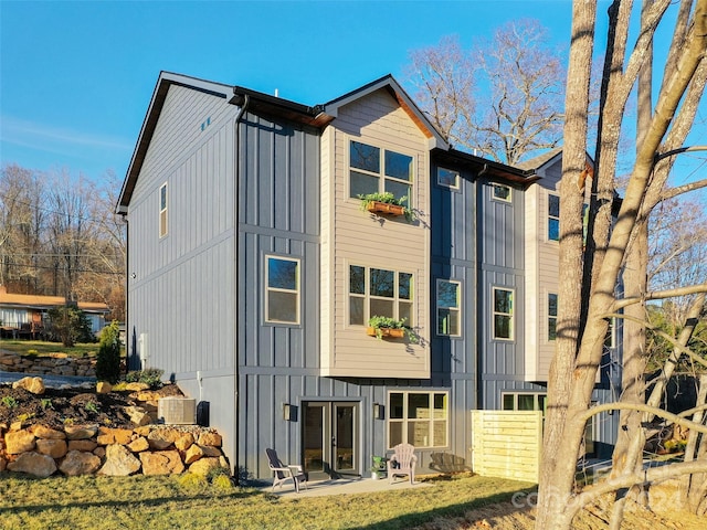 back of house featuring a patio area