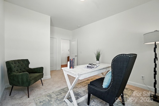 5230 Verona Rd Unit 80, Charlotte, NC 28213 - office area featuring light colored carpet and baseboards
