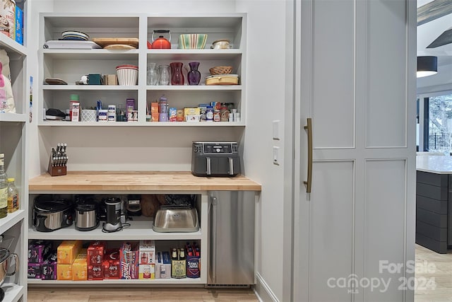 view of pantry