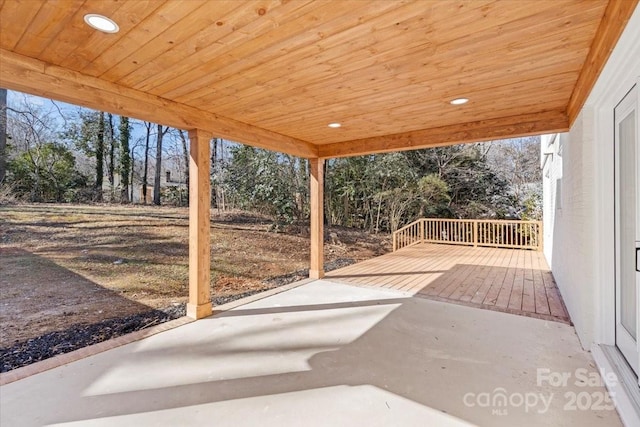 view of patio / terrace