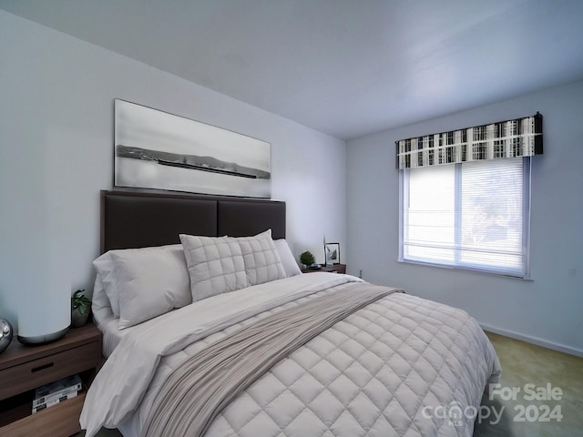 bedroom featuring carpet flooring