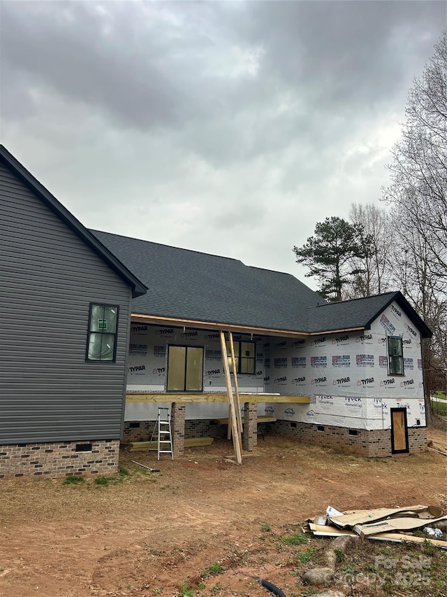 view of rear view of house