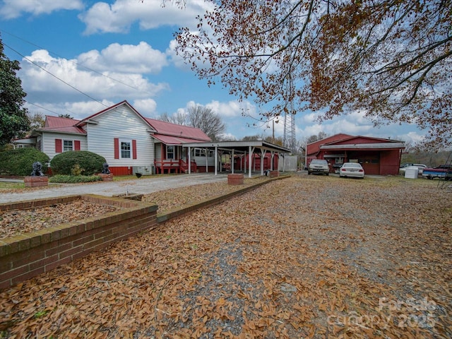 view of front of house