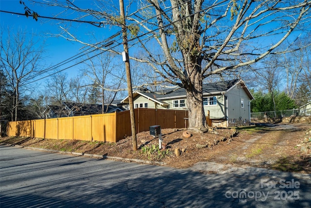 view of property exterior