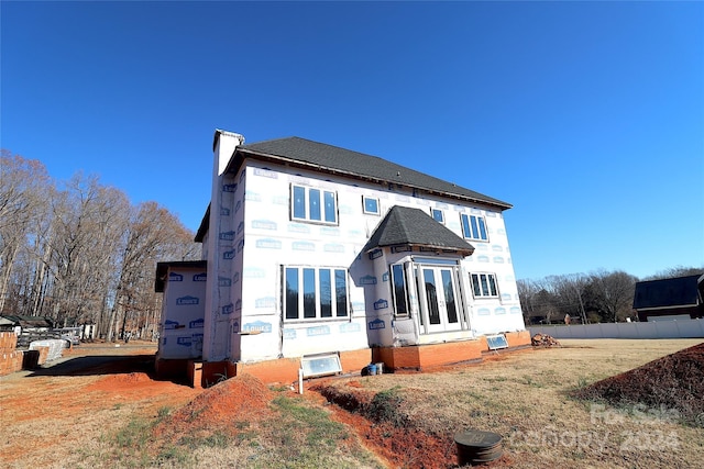 view of back of property