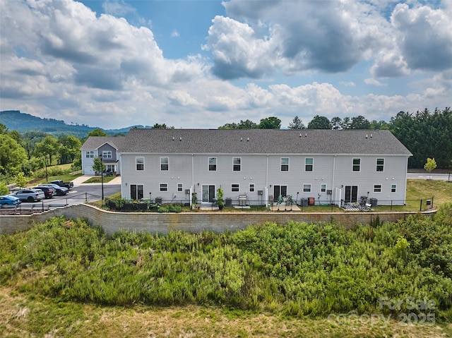 view of back of property