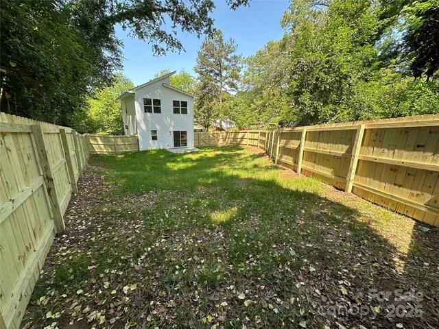 211 Chestnut St, Shelby, NC 28150 - view of yard with a fenced backyard