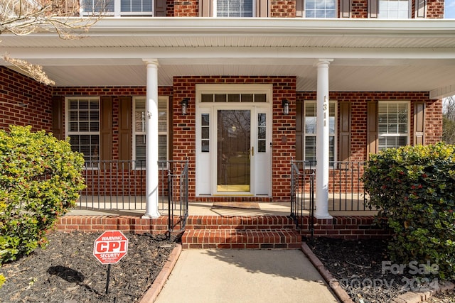 view of entrance to property