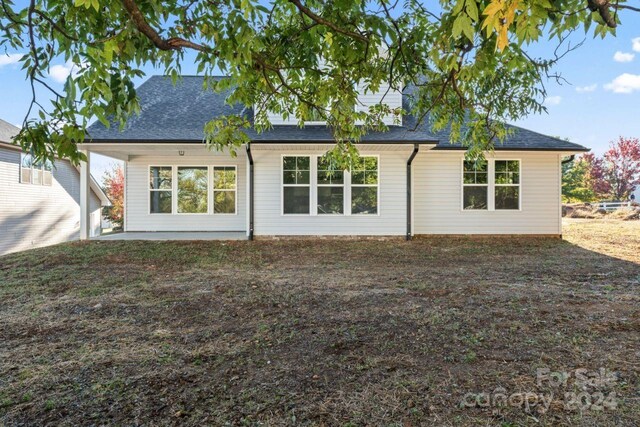 view of rear view of house