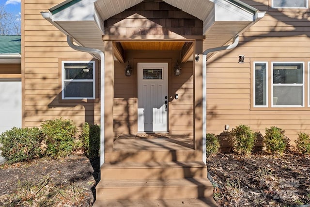 view of entrance to property